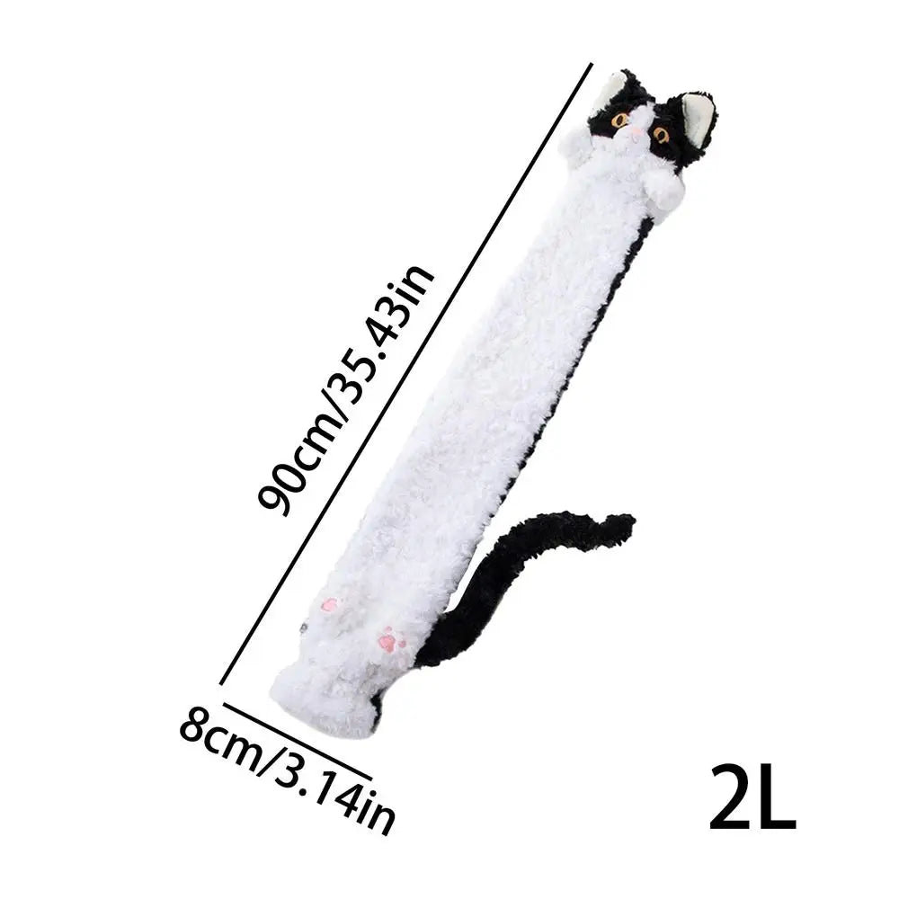 Water Bottle Long Cat Bag Pouch Cute Cartoon Leak-proof Warm Cold Qme Red China Mainland