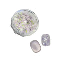 1 Box Colorful Nail Art Sequins Ultra-thin Manicure Glitter Flakes Qme lavender