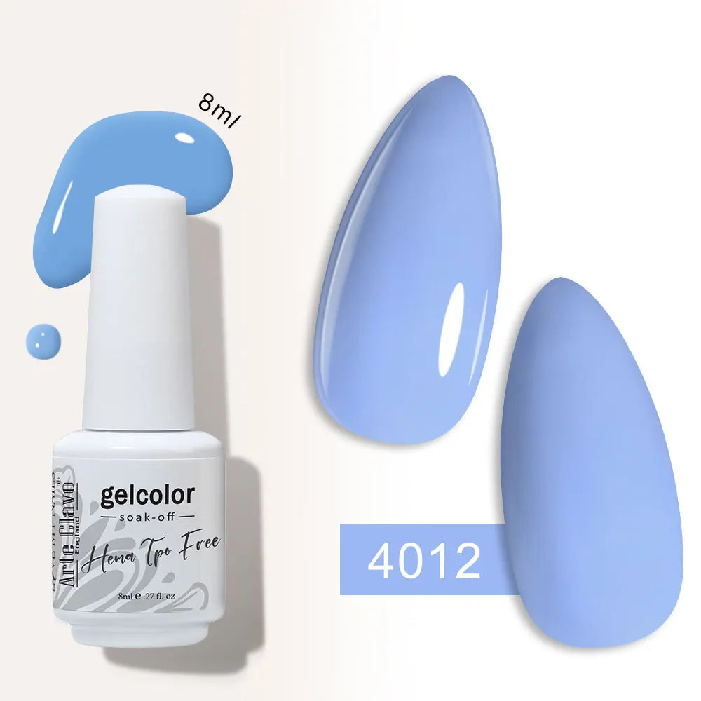 Arte Clavo Semi-permanent Gel Nail Varnish 180 Colors Semipermanent Qme