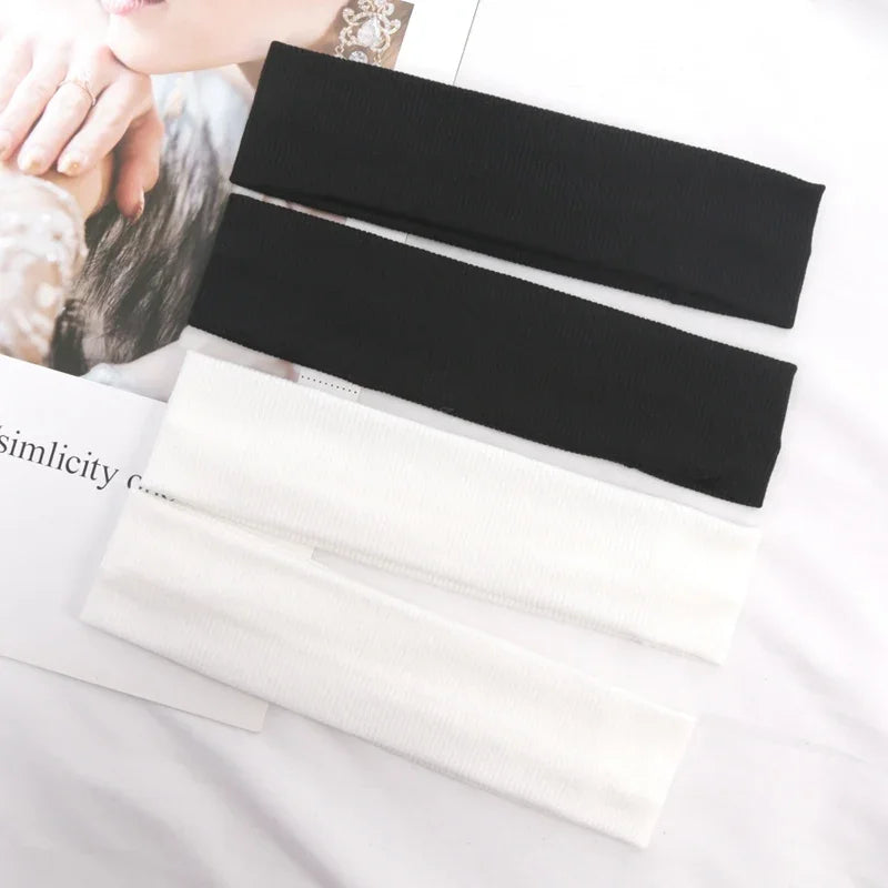 Simple Sports Headbands Women Cute Wash Face Make-up Fitness Running Qme A10