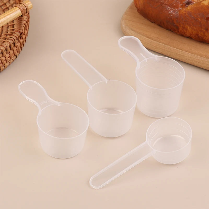15 25 30 Transparent Plastic Milk Powder Spoon ML Graduated Kitchen Qme