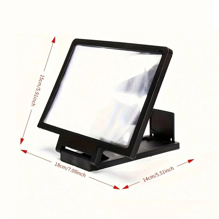 3D Mobile Screen Amplifier Dual HD Suitable Smartphones Tablets Can Qme