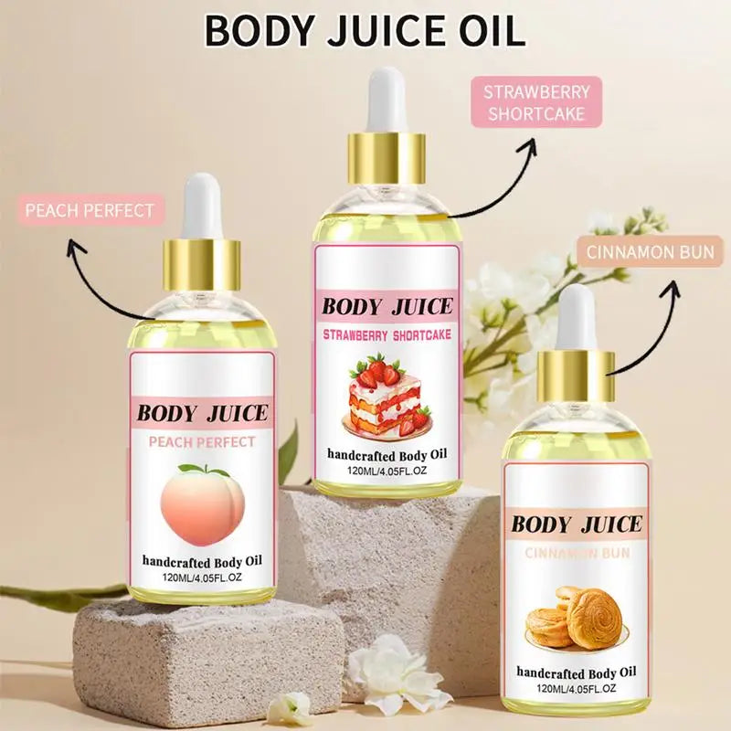 120ml Non-Greasy Moisturizing Soothing Oil Body Juice Oil Facial Body Massage Moisturizing Diffuser Aromatherapy Face Body Oil Qme