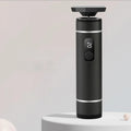 Aluminum Alloy Electric Foot Grinder For Feet - Dual Power Type-C/Battery, Callus & Dead Skin Remover Pedicure Tool Qme black