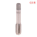 G1/8 1/4 3/8 1/2 3/4 HSS Taper Pipe Tap BSP Metal Screw Thread Cutting Tool Qme G18