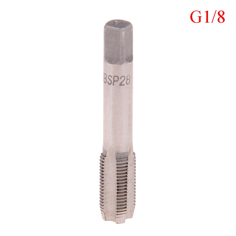 G1/8 1/4 3/8 1/2 3/4 HSS Taper Pipe Tap BSP Metal Screw Thread Cutting Tool Qme G18