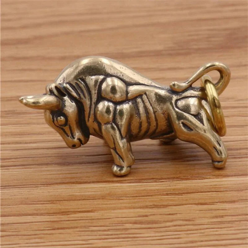 Home Office Desk Decorative Ornament Mini Retro Brass Wall Street Qme Default Title