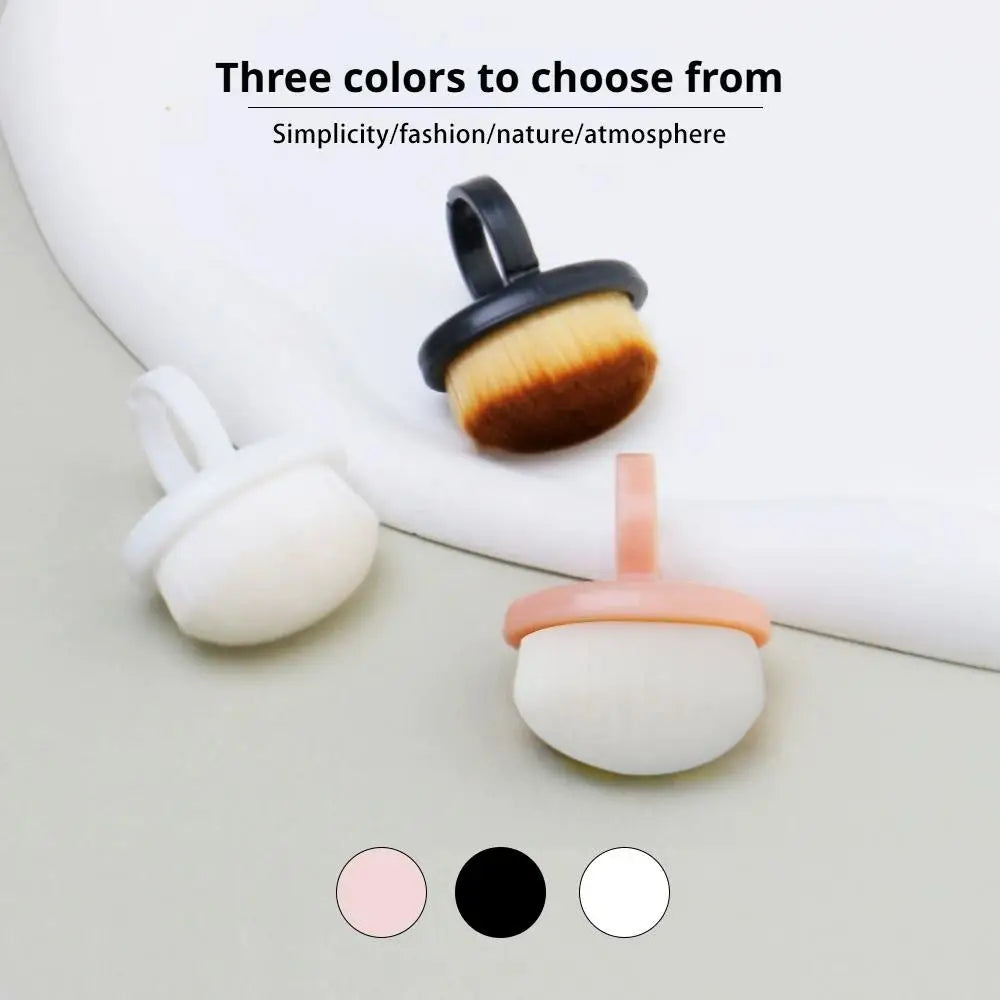Nail Dust Cleaning Brushes Soft Fingernail Brush Ring Fingernails Qme