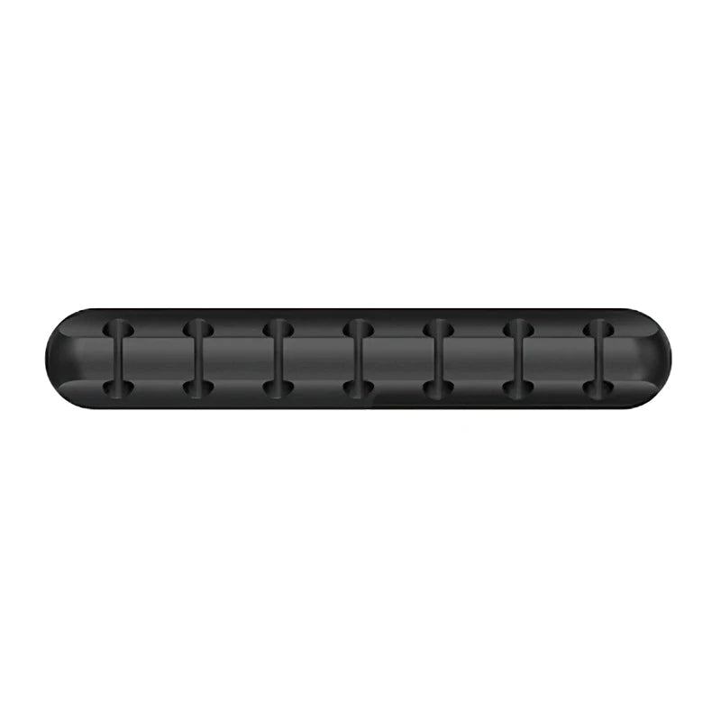 Cable Organizer Management Wire Holder Flexible USB Winder Tidy Qme A6