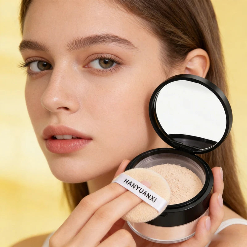 Refreshing Matte Loose Powder Waterproof Sweat Resistant Long-lasting Qme
