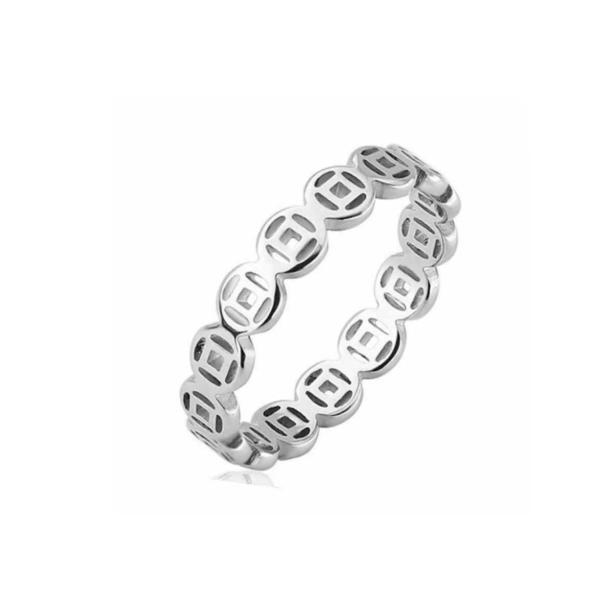 Vintage Copper Coin For Men Money Catcher Classic Versatile Hip Hop Wealth Luckly Finger Rings Jewelry Accessories Gifts Qme 3 6