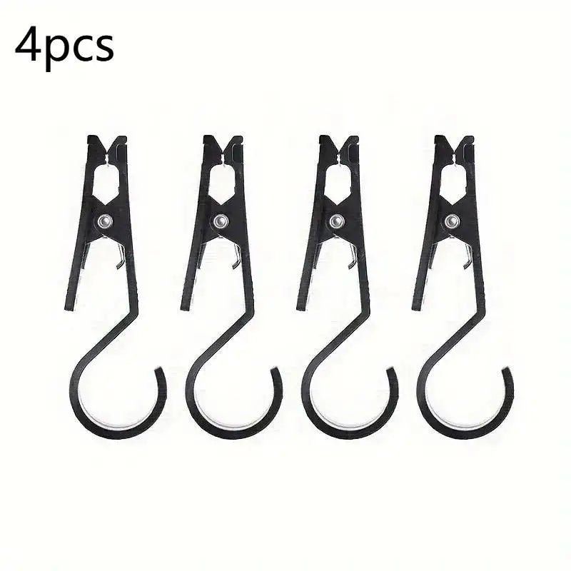 Premium Portable Outdoor Canopy Clip Versatile Hook Rack Camping Qme A4