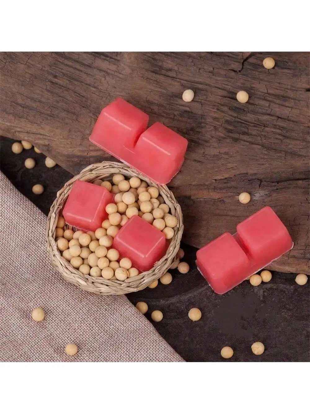 Plant Essential Oil Soybean Wax Aromatic Block Furnace Holiday Qme
