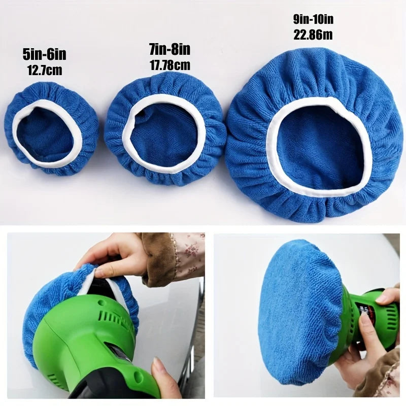 Microfiber automotive polishing waxing cloth covering automobile dust removal polishing beauty cleaning tools Qme
