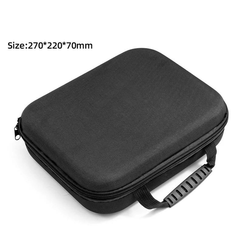 Large Capacity Tools Storage Bags Square Rectangle Electric Drill Qme Black Square