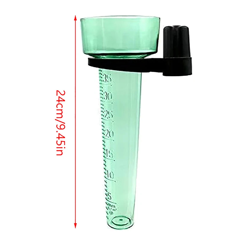 Portable Polystyrene Rain Gauge Measurement Tool For Garden Water Ground Outdoor Rain Meter Collect Rainwater Qme