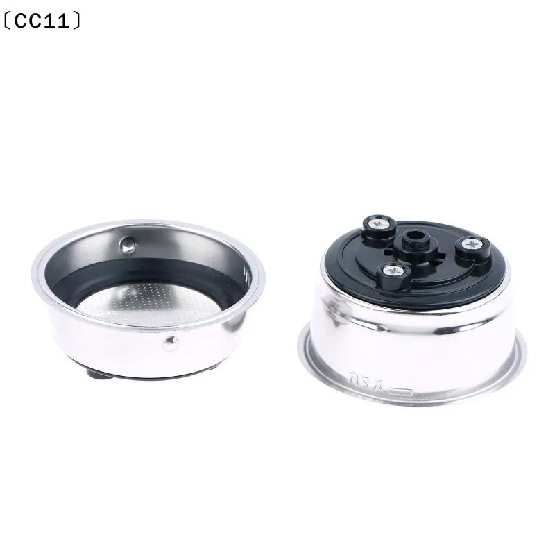 1 2 Cup Coffee Filter Basket 304 Stainless Steel Portafilter Espresso Qme