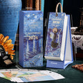 2026 Desk Calendar Vintage Oil Painting Inspirational Quotes One-way Qme A1