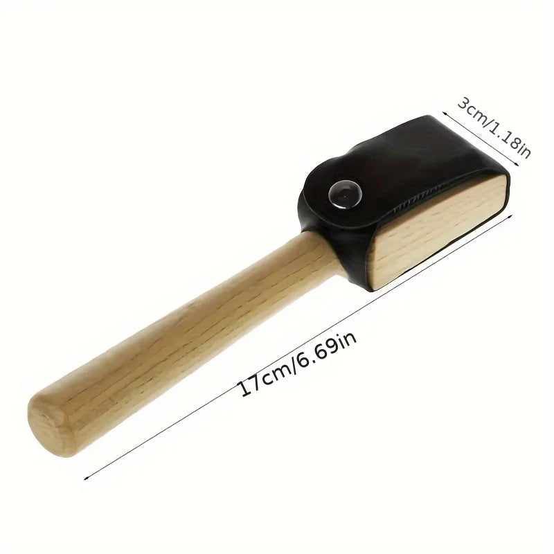 Shoe Brush, Ballet Dance Shoe Wire Brush PU Protector Wood Handle Ballroom Soles Latin Dance Shoe Brushes Qme