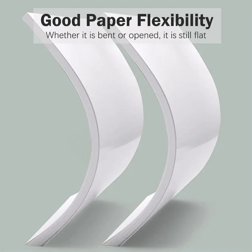 A4(8.27"×11.7") Photo Paper , Waterproof Glossy for Photo Paper，A4 Size 230gsm Waterproof Embossed Card Paper Inkjet Photo Paper Qme