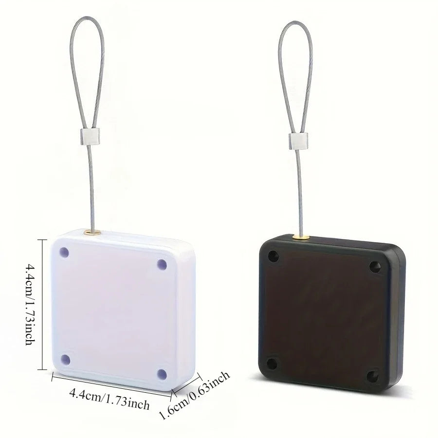 1pc An automatic door closer without drilling holes,It is applicable to offices, bathrooms, bedrooms and other places. Qme