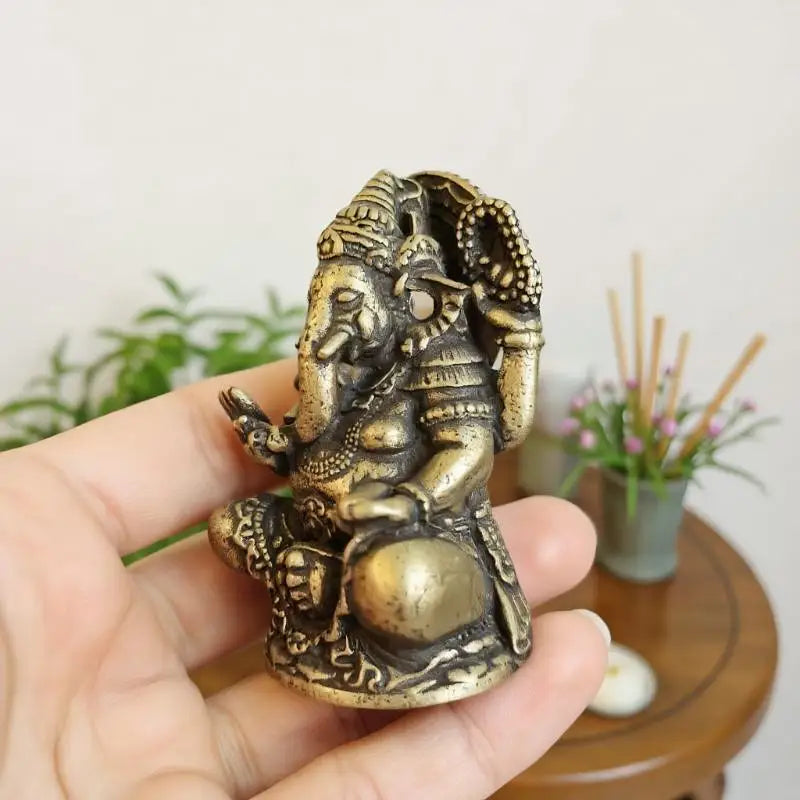 1 Home Office Desk Decorative Ornament Asia India Thailand Elephant Qme