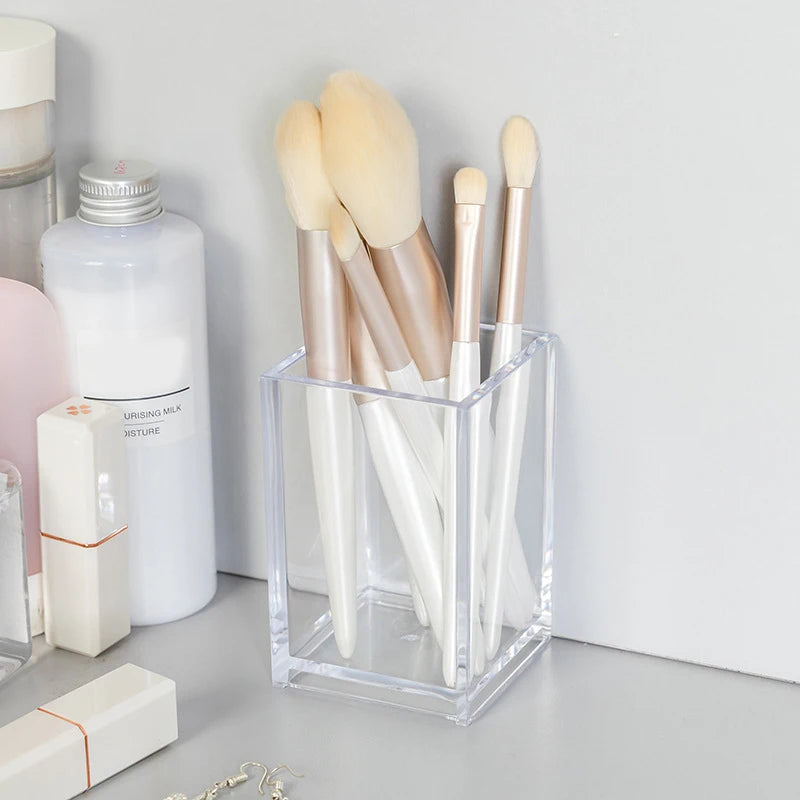 Cosmetics Holder Desk Cosmetic Storage Container Make Up Organizer Qme