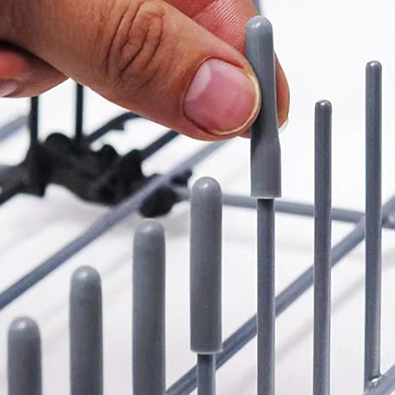 Protective Sleeves Sharp Article Prevent Collision Dishwasher Rack Qme