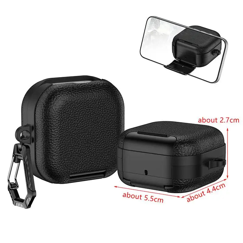 Lychee Pattern Case GalaxyBuds4 4pro Headphones Full Body Protection Qme