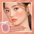 Monochrome Matte Blush Powder Natural Nude Cheek Rouge Brightening Qme Nude Tone