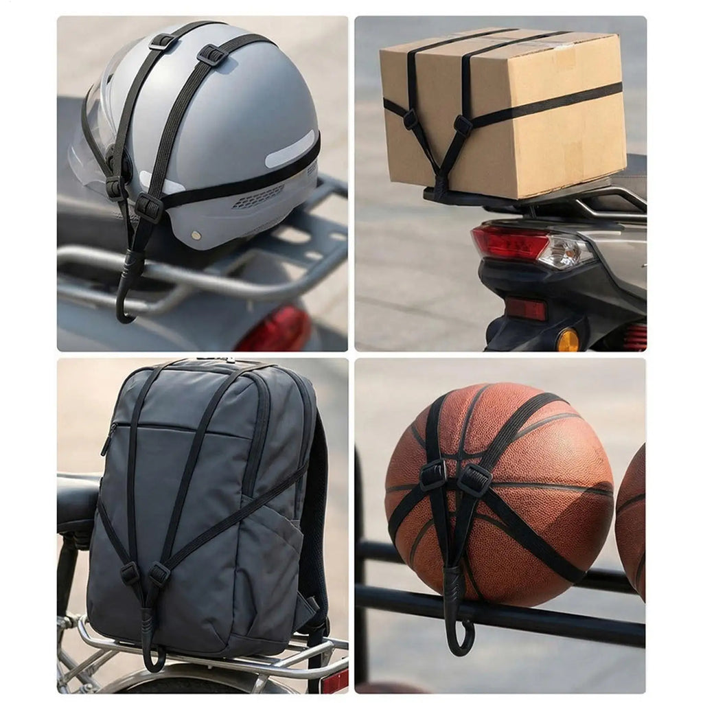 NEW Dirtbike Straps Heavy Duty Elastic Dirt Bike Accessories Motorcycle Helmet Lock Straps For Riding Touring Camping Travel Qme