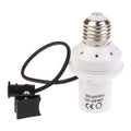E27 LED Light Holders Converter Adjustable Angle 220V-240V Socket Qme one size
