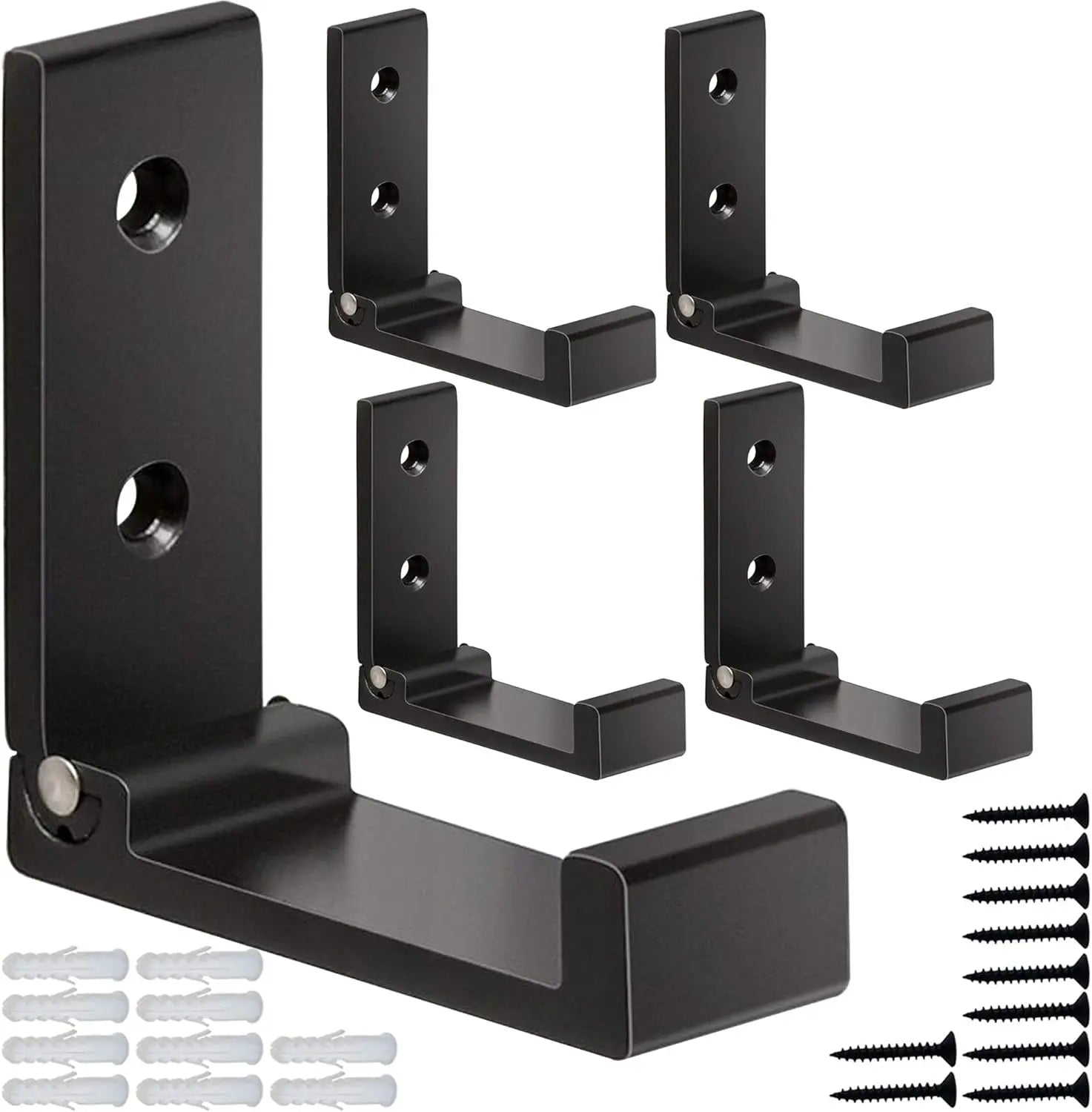 Folding Coat Hook,wall Hook For Hanging Outerwear Towels,heavy-duty Alloy Headphone Stand, Rust Proof Wall Mounted With Screws Qme
