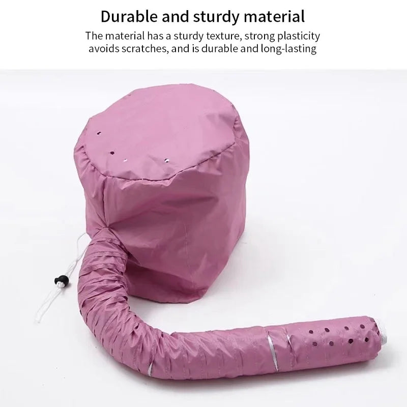Portable Hair Bonnet Dryer Cap Gorro Secador Touca Difusora Steamer Qme