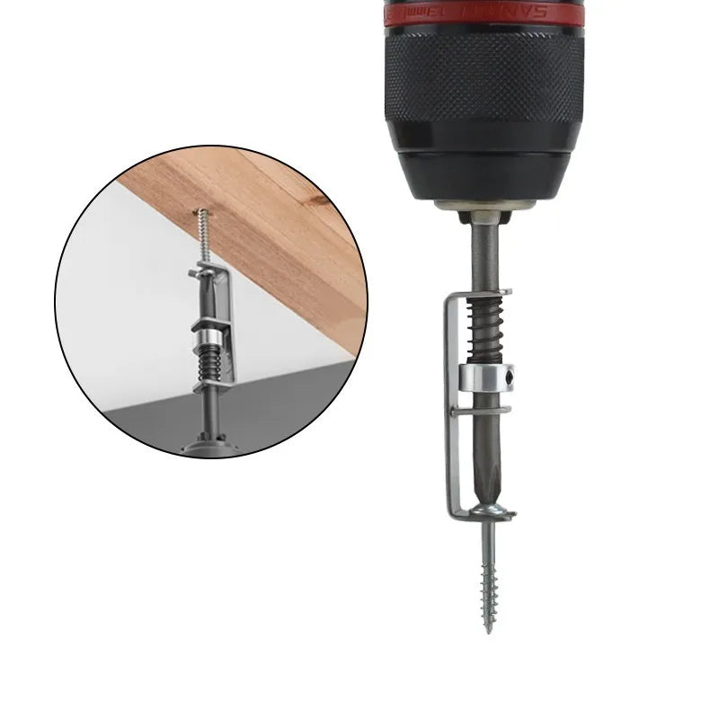Spring Loaded Screw Holder Bit Anti-drop Screwdriver Grip Screws Qme