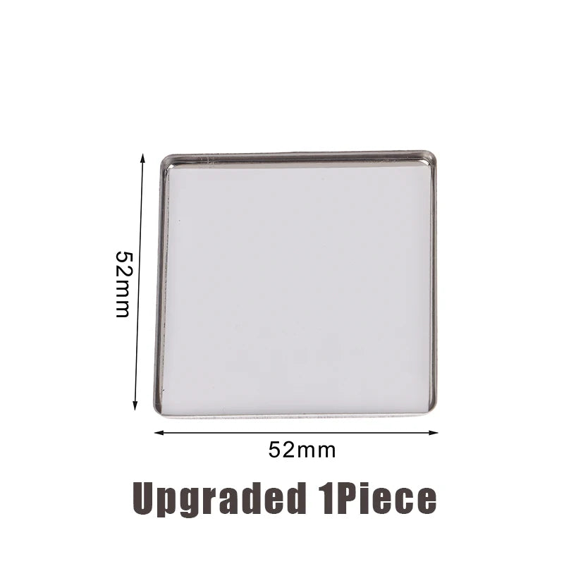 Watercolor Box Packaging Grid Travel Magnetic Aluminum Palette Qme 1pc 5252mm China Mainland