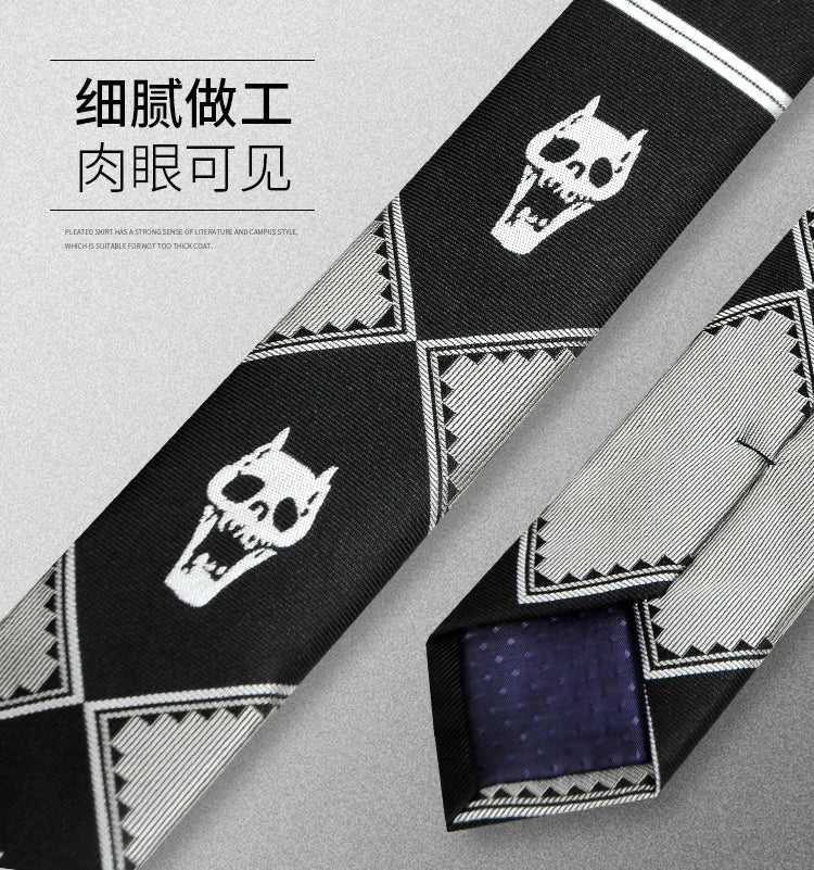 Anime Catoon Jojo Tie Halloween Cosplay Costume Accessories KILLER Qme
