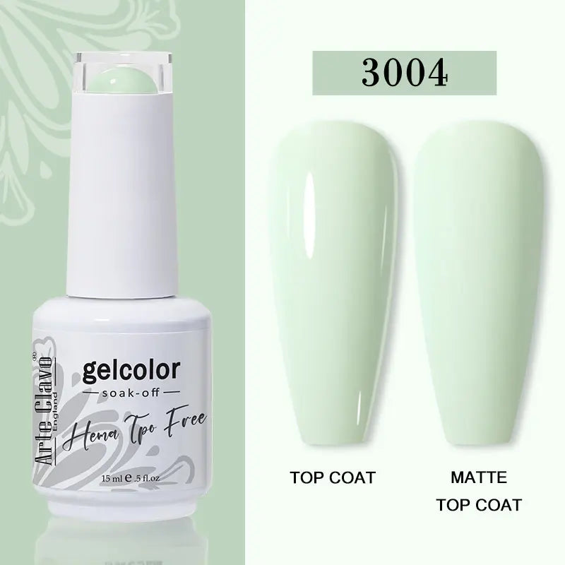 Arte Clavo HEMA TPO Soak Off UV LED Nail Gel Polish 108 Colors