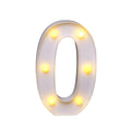 2026 Graduate 22cm LED Luminated Digital Letter Signboard Desktop Ornament Party New Year DIY Light Scene Decorative Props Qme A One Size