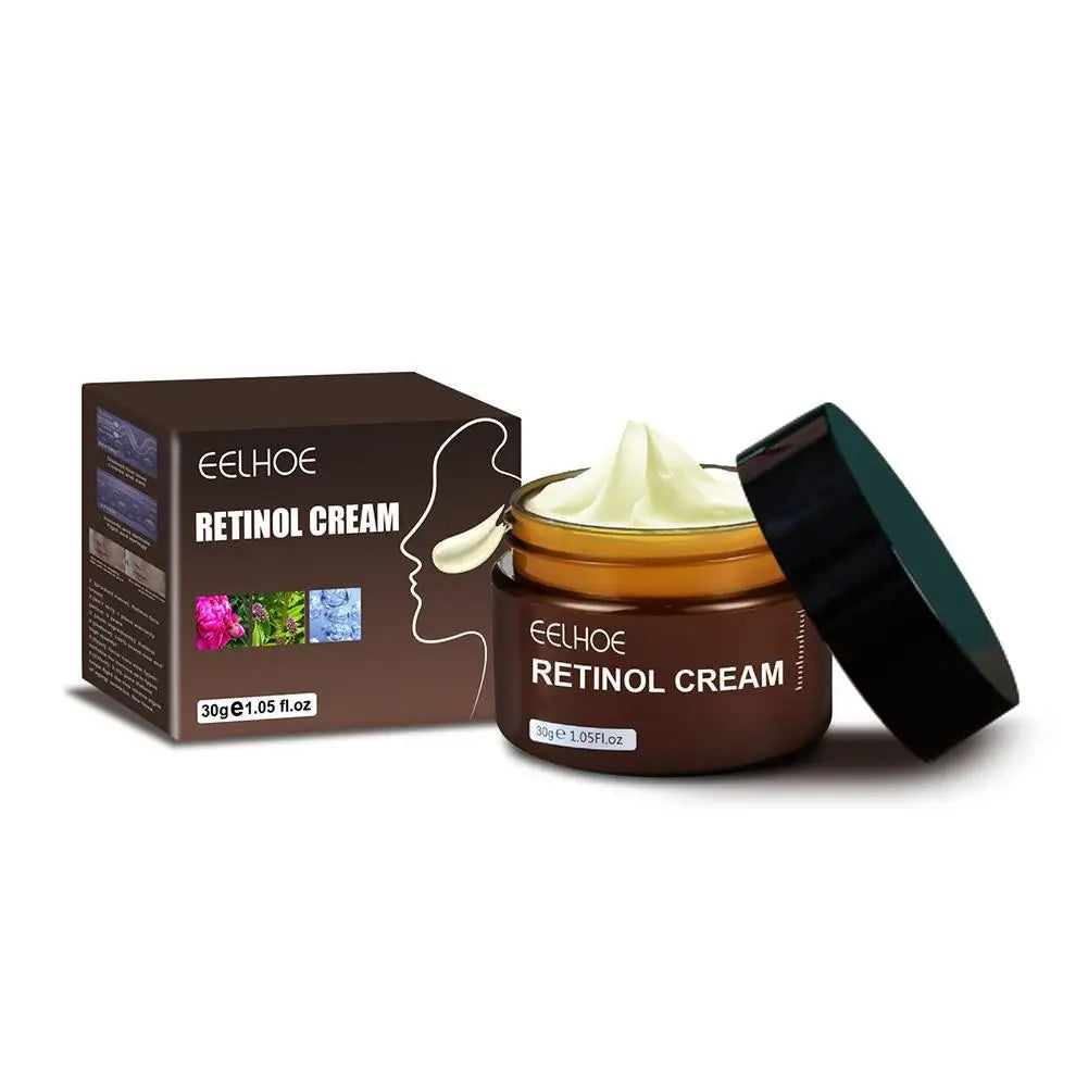 Retinol Cream Hyaluronic Acid Facial Anti-wrinkle Anti-aging Fade Qme B
