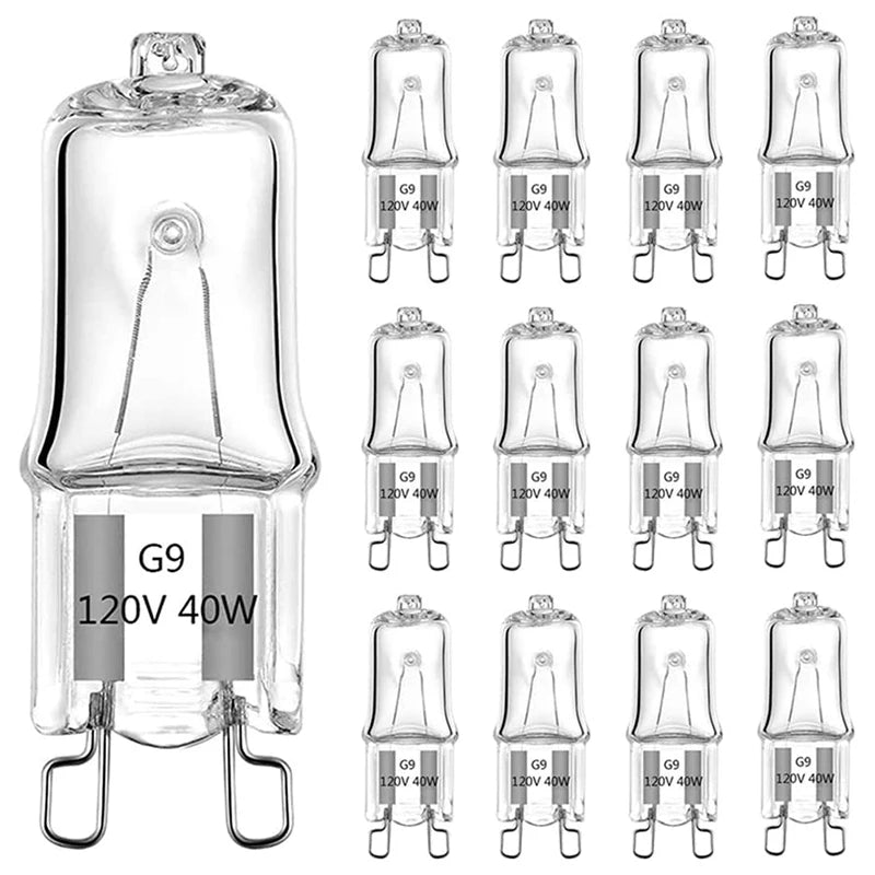 40W G9 Oven Light Temperature Resistant Halogen Bulb Lamp Qme