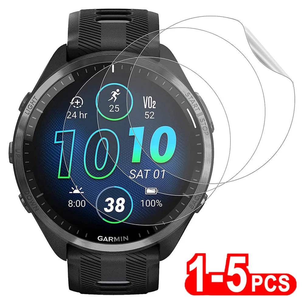 Protector Film for Garmin Forerunner 965 955 265 255 245 Screen Protector for Garmin Forerunner 945 935 745 235 165 55 45 Film Qme