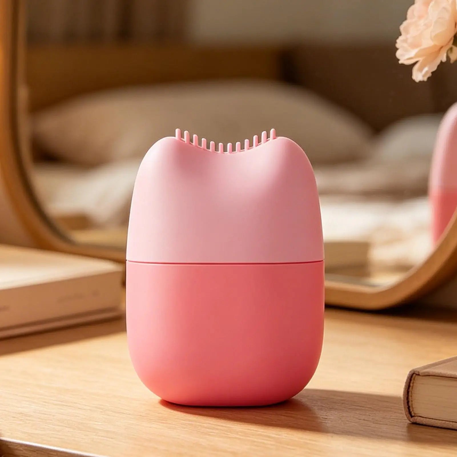 Silicone massage face ice tray Eyes Facial Massager Tool Large Pores Reduction Cooling Face Roller Eliminating facial puffiness Qme