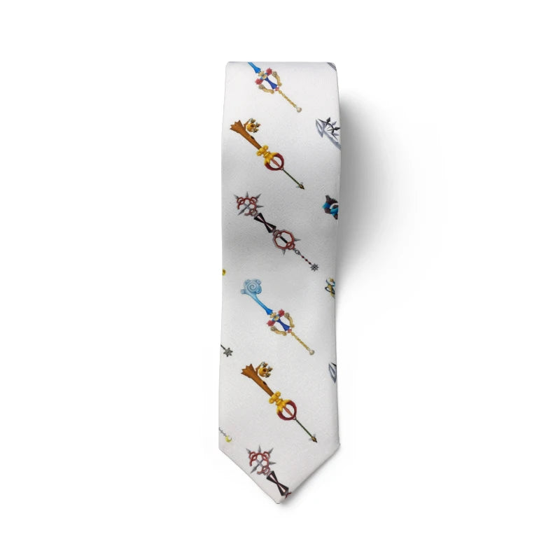 Funny Mushroom Dog Tie Men's Fashion Wedding Keyboard Business Party Qme style5