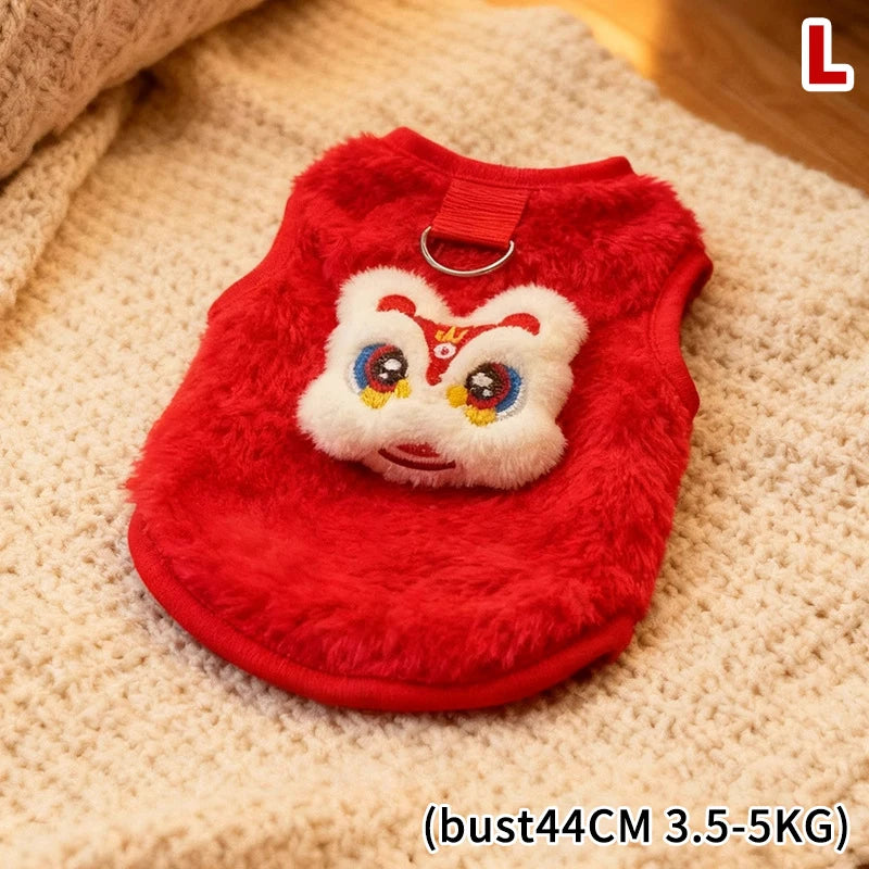 Anti-shedding Pet Sweater Coat Cats Dogs Comfortable Vests Small Qme C L