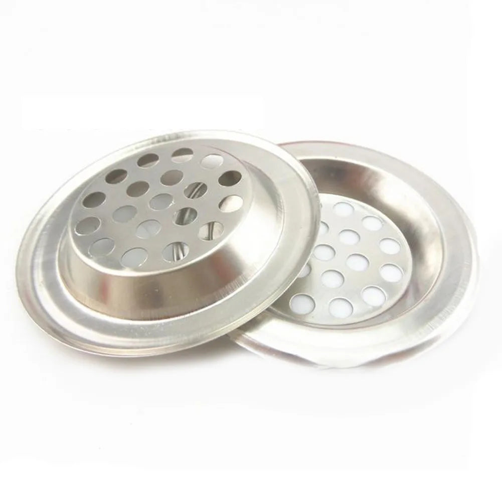 Water Sink Filter Sink Mesh Strainer Stainless Steel Bathroom Floor Drain Cover Shower Hair Catche Household Accessories Qme