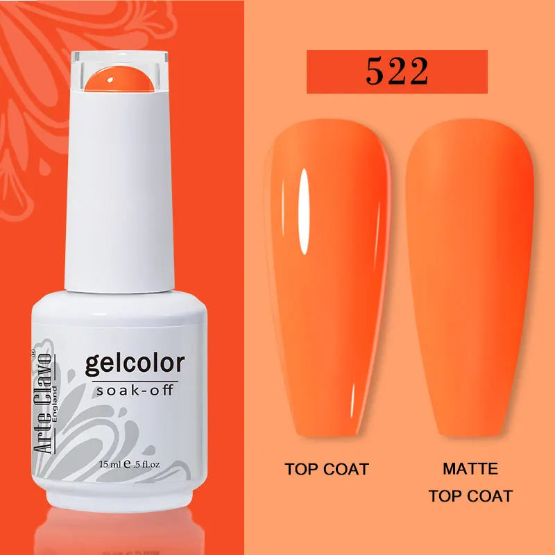 Arte Clavo Red Series Nail Polish Party Colors Gel Varnishes All