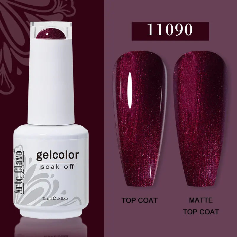 Arte Clavo Jelly Gel Polish Translucent Manicuring UV Nail Semi Qme
