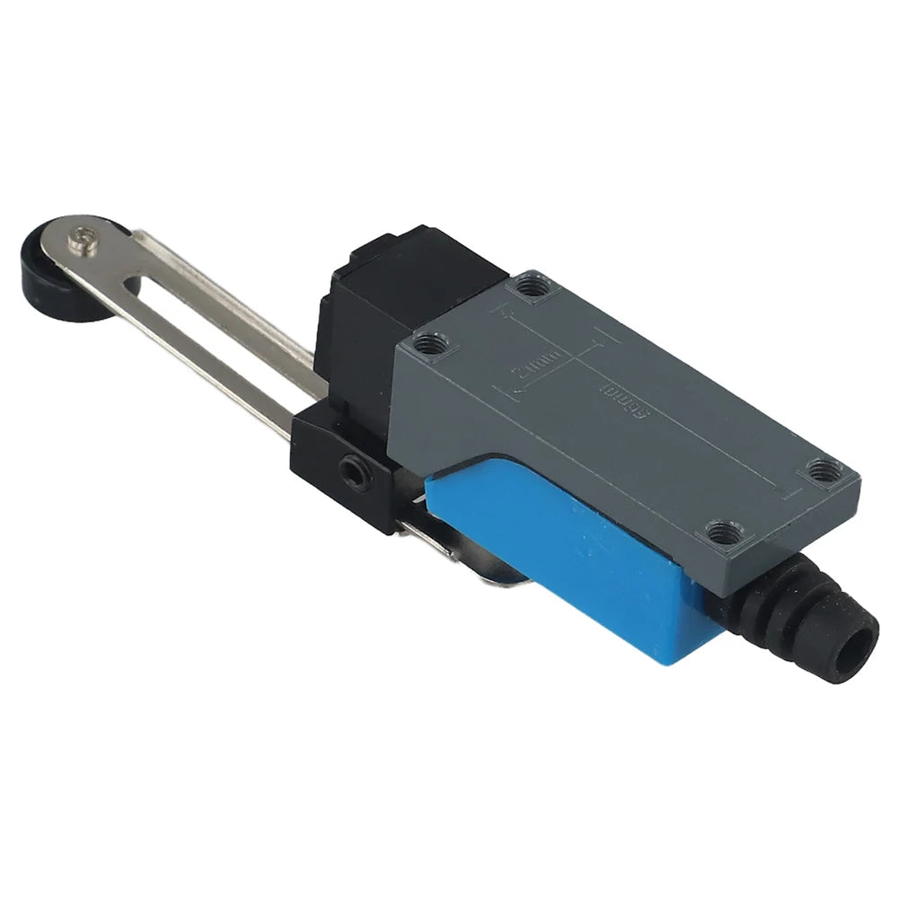 IP65 Waterproof Travel Switch ME-8108 Limit Sensor Switch Limit Switch Rotary Adjustable Roller Lever Arm Travel Switch 1NO1NC Qme