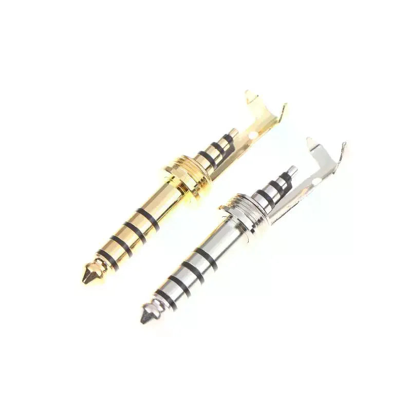 Professional 5Pole Balanced Plug Copper Rhodium Plated Clip Qme